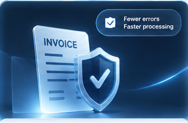 InvoiceShield — an invoice with a verified shield